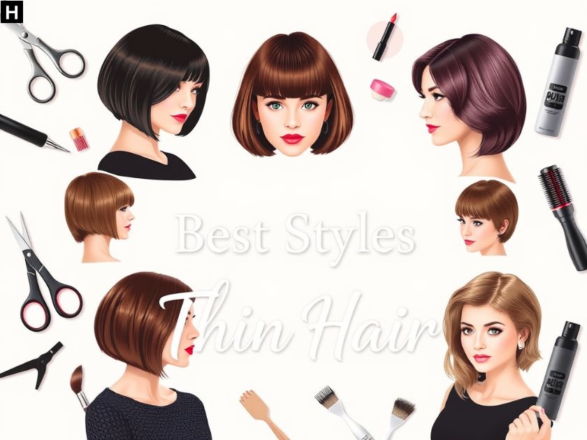 Best Haircuts & Styles for Thin Hair