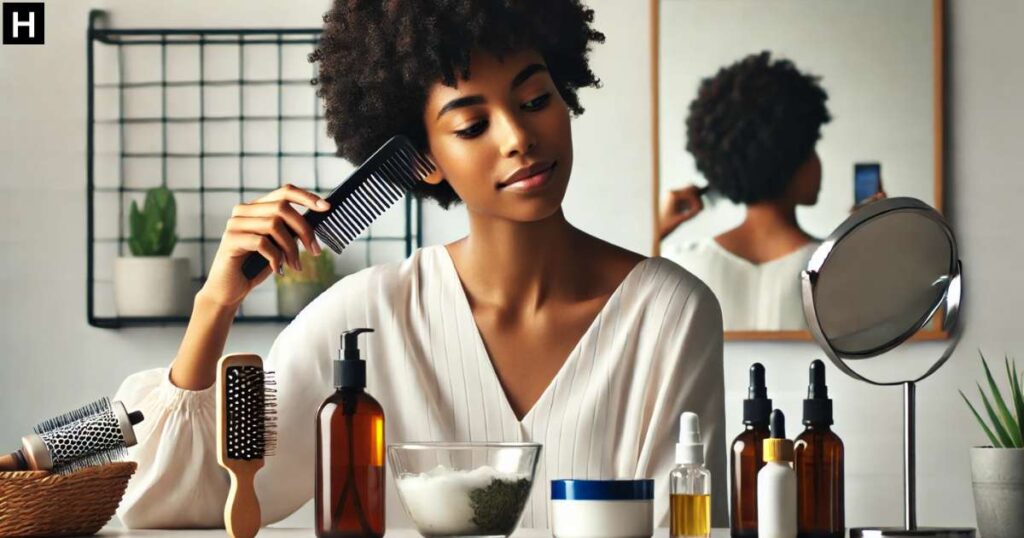 Preparing Short Natural Hair for Styling